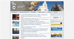 Desktop Screenshot of guijuelo.es